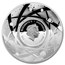 2019 Australia 1 oz Silver $5 Domed Earth and Beyond: The Sun