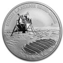 2019 Australia 1 oz Silver Anniversary of the Moon Landing BU