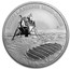 2019 Australia 1 oz Silver Anniversary of the Moon Landing BU