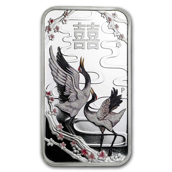 2019 Australia 1 oz Silver Chinese Wedding Proof 2019 Australia 1 oz Silver Chinese Wedding Proof