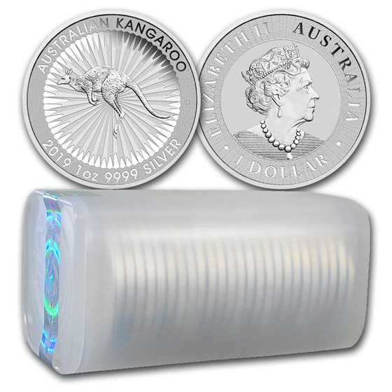 2019 Australia 1 oz Silver Kangaroo (25-Coin Tube) 2019 Australia 1 oz Silver Kangaroo (25-Coin Tube)