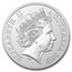 2019 Australia 1 oz Silver Kangaroo w/Merlion Privy (Capsule)