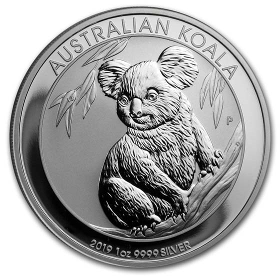 2019 Australia 1 oz Silver Koala BU 2019 Australia 1 oz Silver Koala BU