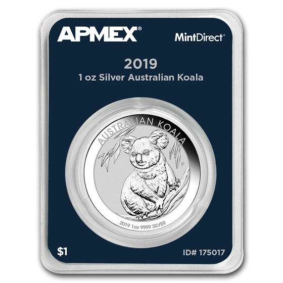 2019 Australia 1 oz Silver Koala (MintDirect® Single) 2019 Australia 1 oz Silver Koala (MintDirect® Single)