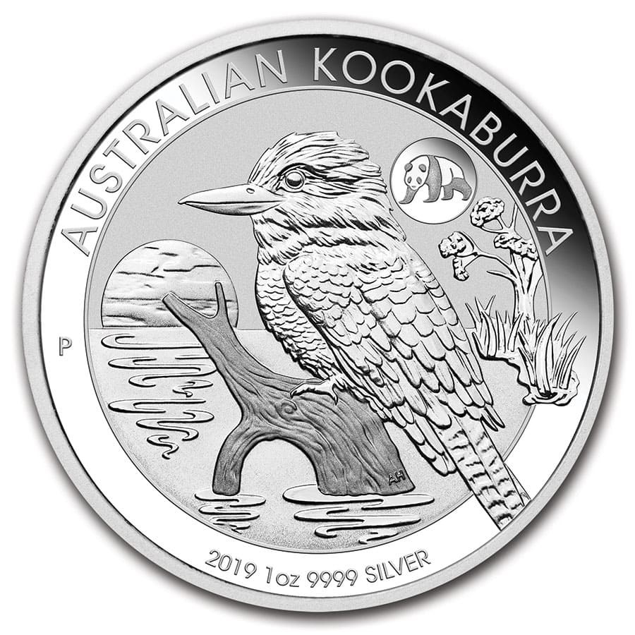 2019 Australia 1 oz Silver Kookaburra BU (Panda Privy)