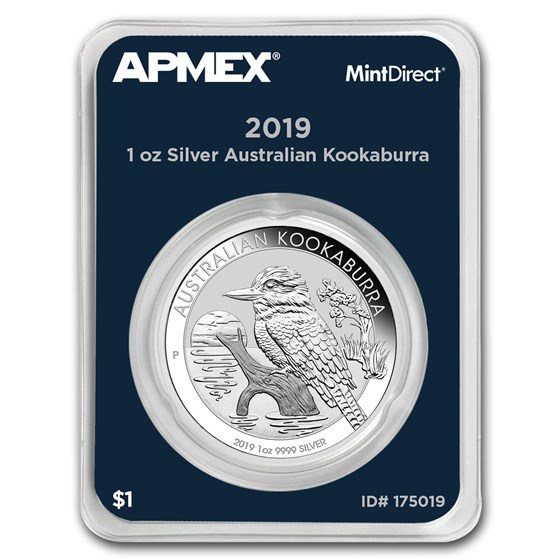2019 Australia 1 oz Silver Kookaburra (MintDirect® Single) 2019 Australia 1 oz Silver Kookaburra (MintDirect® Single)