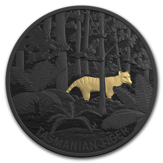 2019 Australia 1 oz Silver Proof Tasmanian Tiger 2019 Australia 1 oz Silver Proof Tasmanian Tiger