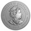 2019 Australia 10 oz Silver Crocodile BU (Piedfort)