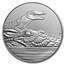 2019 Australia 10 oz Silver Crocodile BU (Piedfort)