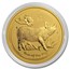 2019 Australia 2 oz Gold Lunar Pig BU