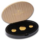 2019 Australia 3-Coin Gold Lunar Pig Proof Set (1.35 oz)