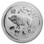 2019 Australia 5 oz Silver Lunar Pig BU