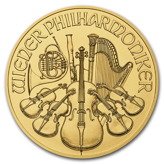 2019 Austria 1/25 oz Gold Philharmonic BU 2019 Austria 1/25 oz Gold Philharmonic BU
