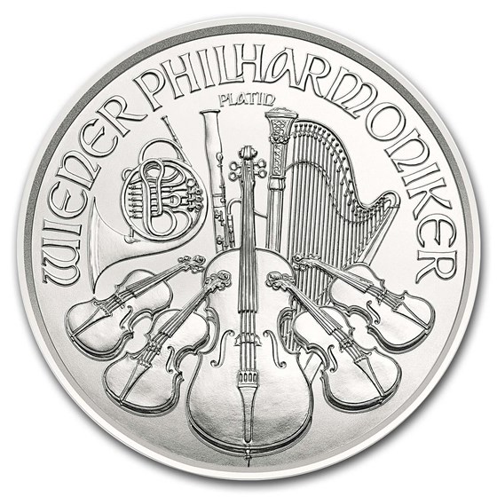 2019 Austria 1/25 oz Platinum Philharmonic BU 2019 Austria 1/25 oz Platinum Philharmonic BU