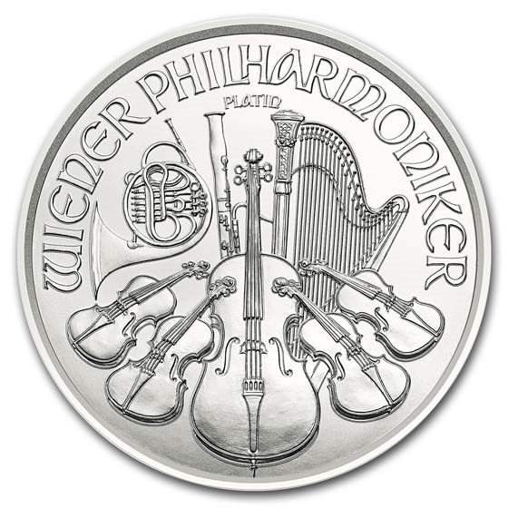 2019 Austria 1 oz Platinum Philharmonic BU 2019 Austria 1 oz Platinum Philharmonic BU