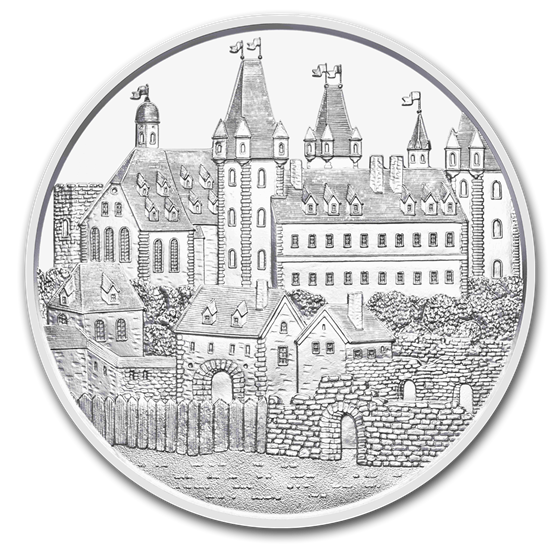 2019 Austria 1 oz Silver 825th Anniversary Wiener Neustadt BU 2019 Austria 1 oz Silver 825th Anniversary Wiener Neustadt BU