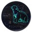 2019 Austria Cupro-Nickel €3 Colorful Creatures (The Otter)