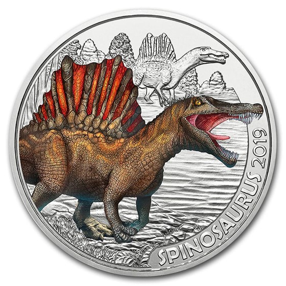 2019 Austria Cupro-Nickel €3 Colorful Supersaurs (Spinosaurus) 2019 Austria Cupro-Nickel €3 Colorful Supersaurs (Spinosaurus)