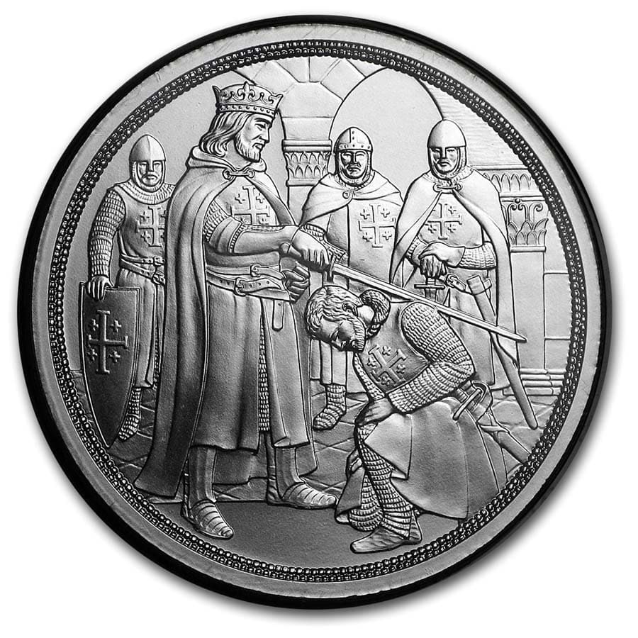 2019 Austria Silver €10 Knights' Tales (Adventure)