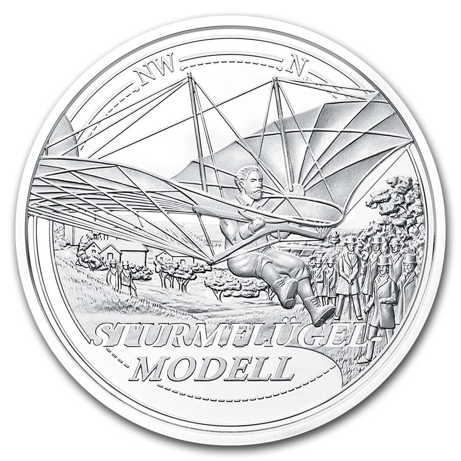 2019 Austria Silver €20 Reaching for the Sky: The Dream of Flight
