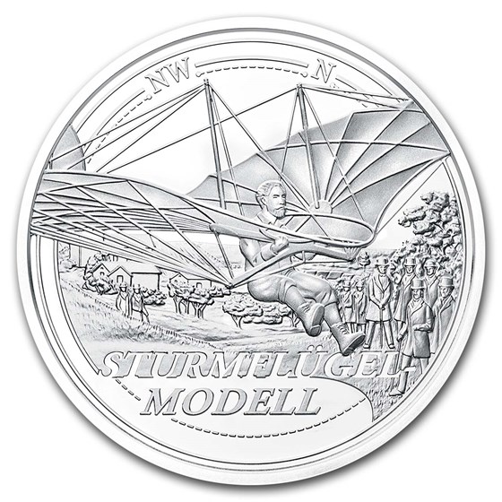 2019 Austria Silver €20 Reaching for the Sky: The Dream of Flight 2019 Austria Silver €20 Reaching for the Sky: The Dream of Flight