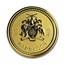 2019 Barbados 1 oz Gold Trident BU