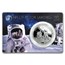 2019 Barbados 1 oz Silver First Man On The Moon Proof