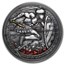 2019 Cameroon 3 oz Silver Legendary Warriors: Spartan Hoplite