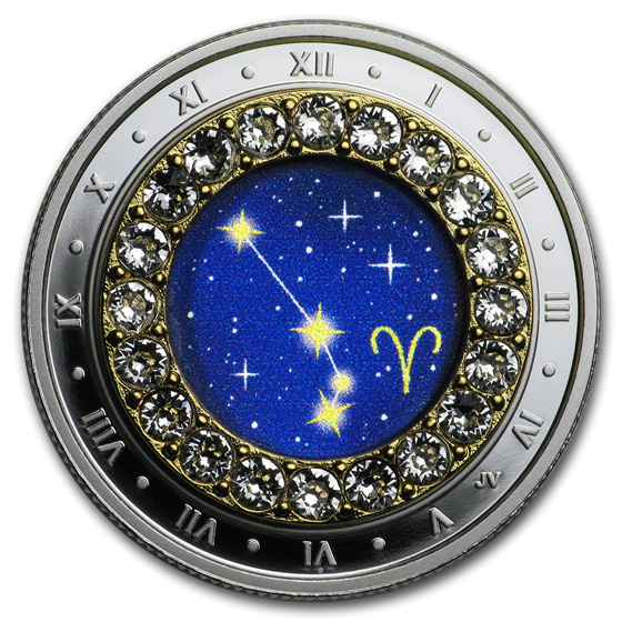 2019 Canada 1/4 oz Silver $5 Zodiac Series (Aries) 2019 Canada 1/4 oz Silver $5 Zodiac Series (Aries)