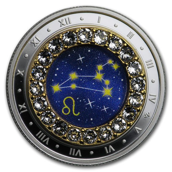 2019 Canada 1/4 oz Silver $5 Zodiac Series (Leo) 2019 Canada 1/4 oz Silver $5 Zodiac Series (Leo)