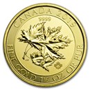 2019 Canada 1.5 oz Gold $150 Megaleaf BU