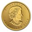 2019 Canada 1 oz Gold Incuse Maple Leaf BU