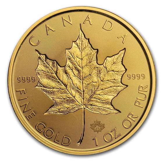 2019 Canada 1 oz Gold Incuse Maple Leaf BU 2019 Canada 1 oz Gold Incuse Maple Leaf BU