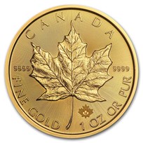 2019 Canada 1 oz Gold Maple Leaf BU