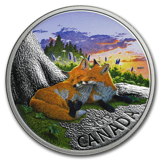 2019 Canada 1 oz Silver $20 Canadian Fauna: The Fox 2019 Canada 1 oz Silver $20 Canadian Fauna: The Fox