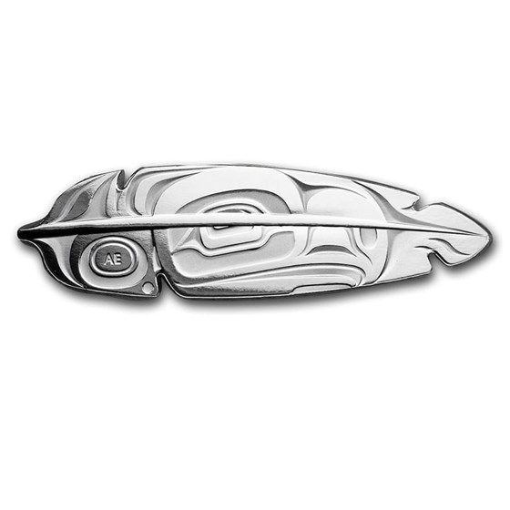 2019 Canada 1 oz Silver $20 The Eagle Feather 2019 Canada 1 oz Silver $20 The Eagle Feather