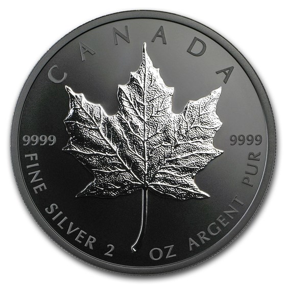 2019 Canada 2 oz Silver $10 Silver Maple Leaf (Limited Edition) 2019 Canada 2 oz Silver $10 Silver Maple Leaf (Limited Edition)