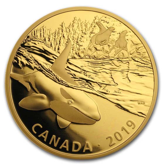 2019 Canada 2 oz Silver $30 Predator and Prey: Orca and Sea Lions 2019 Canada 2 oz Silver $30 Predator and Prey: Orca and Sea Lions