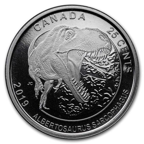 Buy 2019 Canada 25 Cent Dinosaurs of Canada Coin Set APMEX