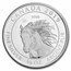 2019 Canada 3/4 oz Silver Horse BU (Spotted)