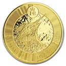 2019 Cayman Islands 1 oz Gold Marlin BU