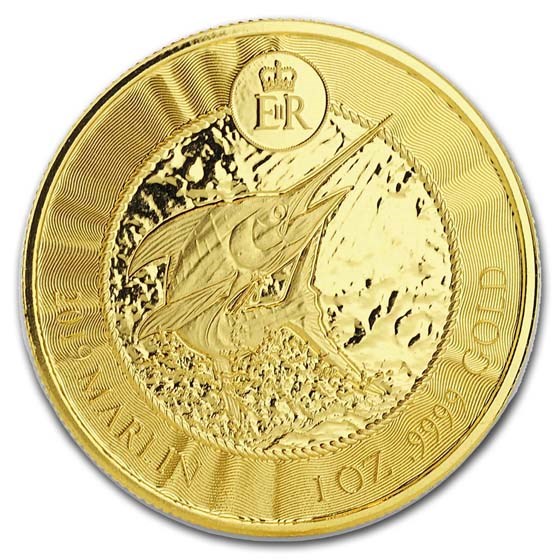 2019 Cayman Islands 1 oz Gold Marlin BU 2019 Cayman Islands 1 oz Gold Marlin BU