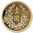 2019 China 1 oz Gold Dragon & Phoenix Dollar Restrike (PU)