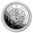 2019 China 1 oz Silver Chihli Dragon Dollar Restrike (PU)