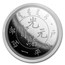 2019 China 1 oz Silver Chihli Dragon Dollar Restrike (PU)