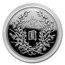 2019 China 1 oz Silver Dragon & Phoenix Dollar Restrike (PU)