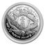 2019 China 1 oz Silver Long-Whiskered Dragon Dollar Restrike (PU)
