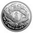 2019 China 1 oz Silver Long-Whiskered Dragon Dollar Restrike (PU)