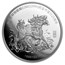 2019 China 1 oz Silver Unicorn 25th Anniversary Restrike (PU)