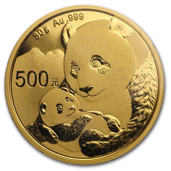 2019 China 30 gram Gold Panda BU (Sealed) 2019 China 30 gram Gold Panda BU (Sealed)